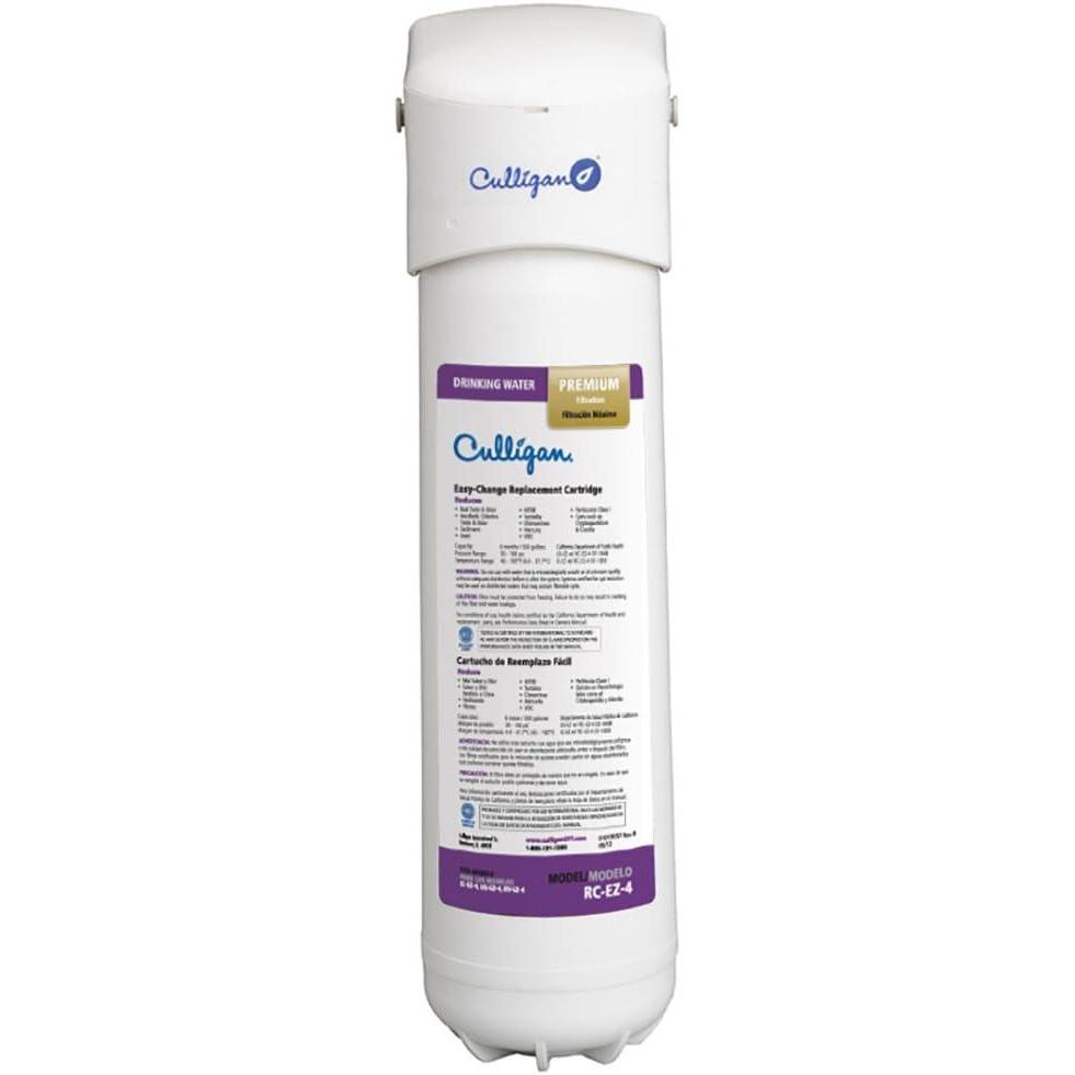 imageCulligan IC 3 EZChange Inline Icemaker and Refrigerator Filtration System with Filter 500 Gallon  WhiteEZ4 Best Filtration