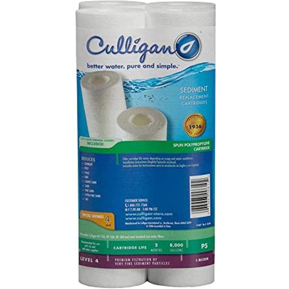 imageCulligan S1A Whole House Standard Water Filter 16000 Gallons4 Count Pack of 1