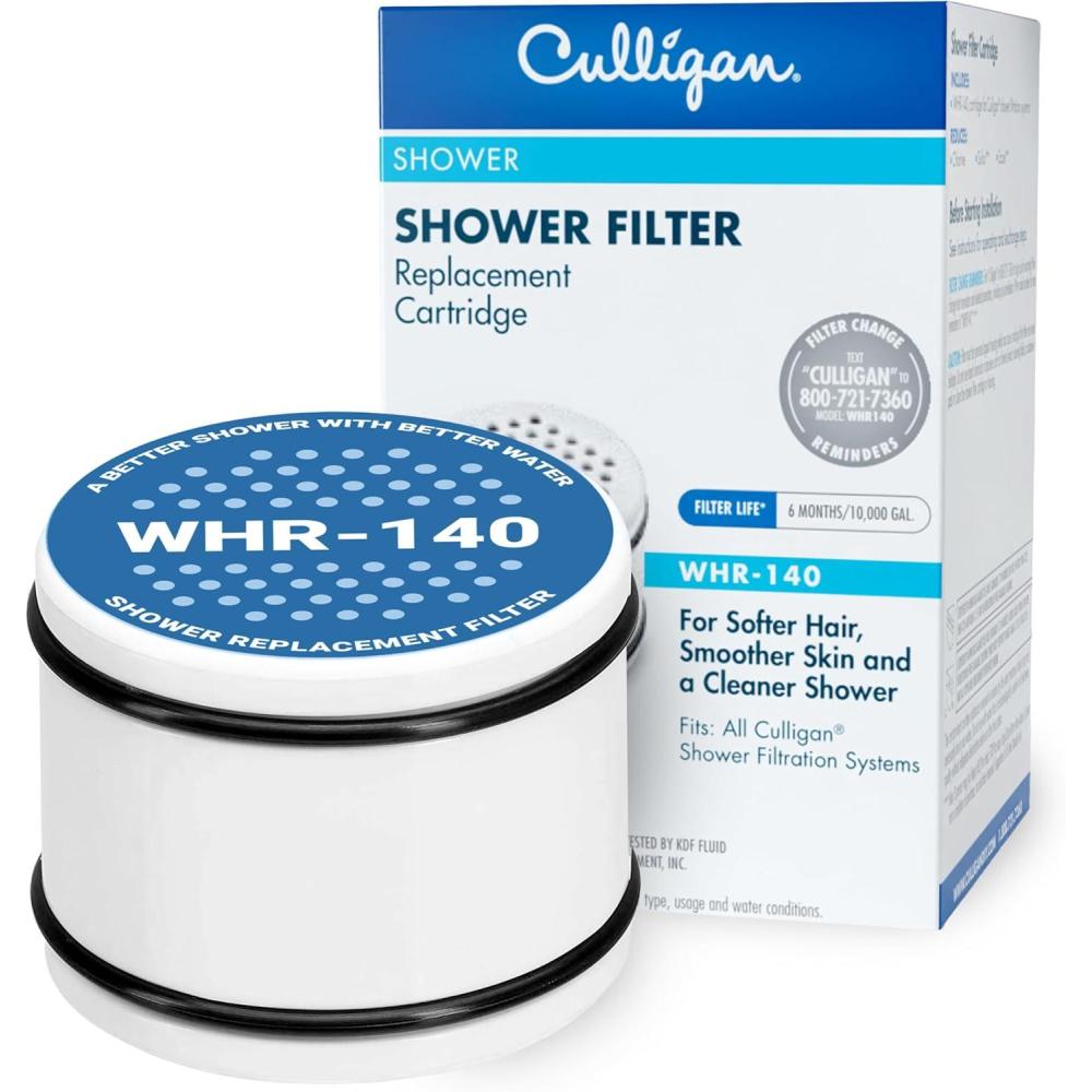 imageCulligan WHR140 Replacement Cartridge for Filtered Shower Heads MultiShower Filter Cartridge