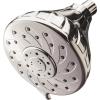imageCulligan WallMounted Showerhead with AntiClog Rubber Spray Nozzles 12 GPM 140 GALLONS6 Months  Chrome