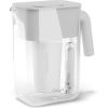 imageCulligan with ZeroWater Technology 12Cup Water Filter Pitcher  Includes 5Stage Advanced Water Filter IAPMO Certified to Reduce Lead Total PFAS Forever Chemicals Mercury Fluoride and Chlorine12Cup Pitcher