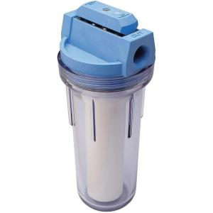 Culligan HF-360A Standard Duty 3/4″ Inlet/Outlet Whole House Filtration System, Clear(0.75 Inch)