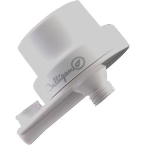 Culligan ISH-100 Inline Showerhead Filtration Attachment with Filter, 10,000 Gallon, White