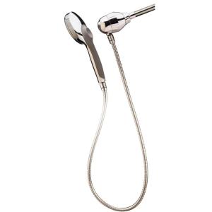 Culligan S-H200-C Hand-Held Showerhead with Magnetic Base and Filter, 10,000 Gallon, Brushed Chrome