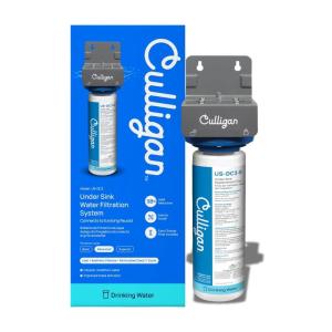 Culligan US-DC3 Under Sink Water Filter System, Direct Connect, Premium Lead Filtration, Removes 99% Lead, Chlorine, Taste & Odor, 4,750-Gal, 12-Month Cartridge, 1.5 GPM(No Size)