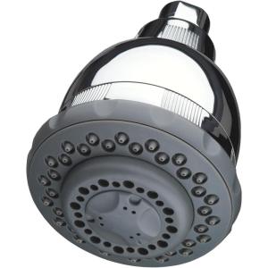 Culligan WSH-C125 Wall-Mounted Filtered Showerhead with Massage, 10,000 Gallon, Chrome, 8.5″L x 4.75″W(10 000 Gallon)